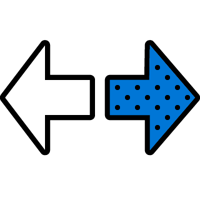Charts&Graphs Icon 07 Blue