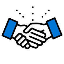 People Icon 10 Blue